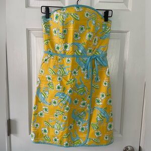 Lilly Pulitzer Strapless Dress